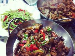 干锅土鸡-胜品饭店