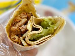 香煎五福卷饼-北大学一食堂