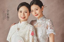 -时光纪亲子全家福照相馆(静安店母女写真父母纪念照)