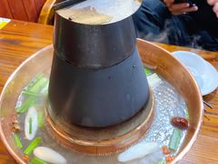 正宗的炭烧铜火锅-老北京涮羊肉(航东路店)