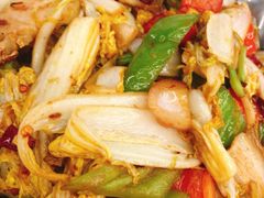 干锅娃娃菜-渔中舟海鲜大排档(普陀沈家门店)