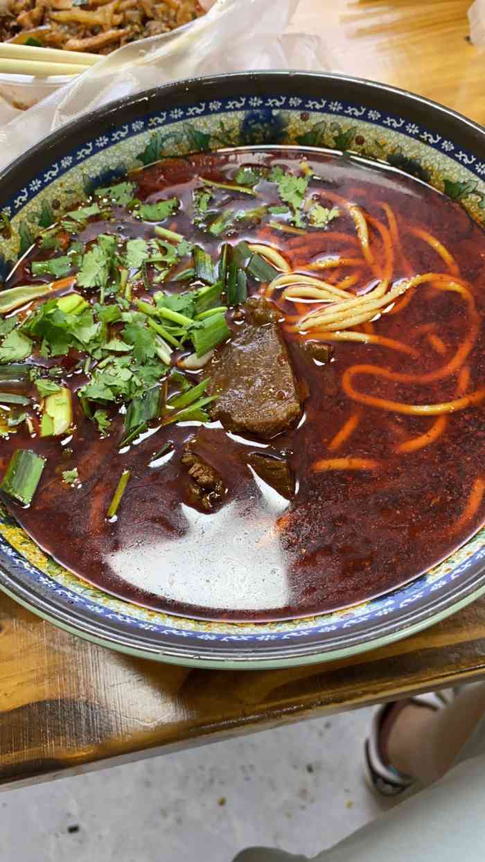 蒙城俊平拉面-"网络时代就是这样,有人推,就有人去打卡,.