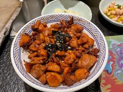 照烧鸡腿烧肉饭-犟牛家·榴莲烤肉(五棵松店)