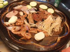 -老姐石板烧烤+铜炭火锅(总店)
