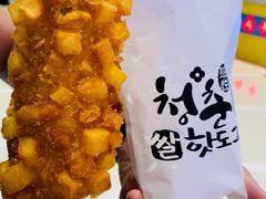 韩国土豆马苏里芝士热狗-青春米热狗
