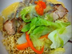 龙虾汁蟹籽鸡扒捞面-兰芳园(上环店)