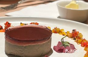 Orange-Infused Foie Gras Mousse with Red Wine Gelée
