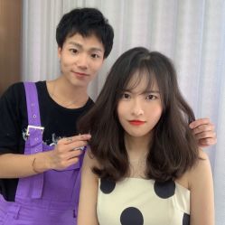 -韩鑫烫染接发·收长头发