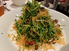 巧拌豆苗-四季民福烤鸭店(王府井灯市口店)