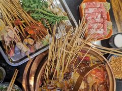 蕃茄鸳鸯锅-镇江龙·火锅串串(武侯祠店)
