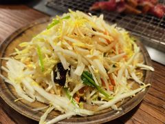 凉拌白菜心-柿子树炭烤羊腿(金台路店)