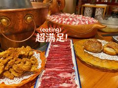 功夫手切鲜牛肉-乐宴·老北京铜火锅(桂庙店)