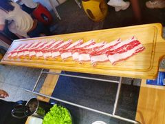 一米长盘牛五花-犟牛家·榴莲烤肉(五棵松店)