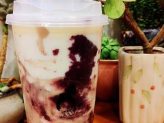 芋泥紫薯拼-九秋茶铺(三里屯店)