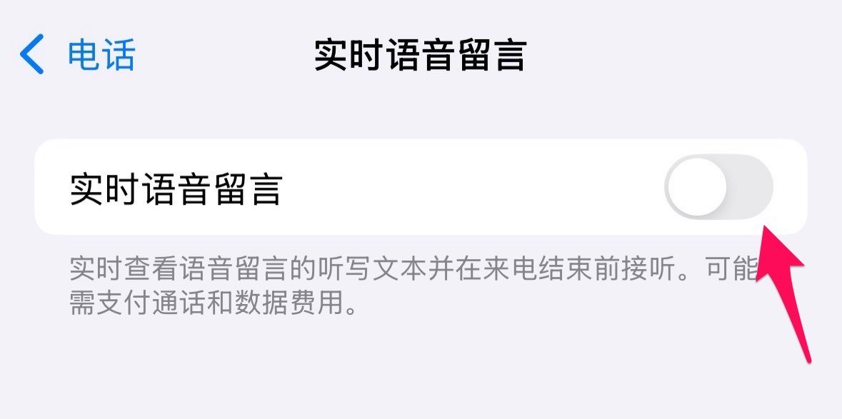 苹果手机打电话不接转电话留言录音怎么取消