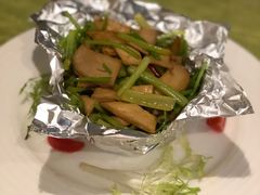 盐焗杏鲍菇-忆品青莲素食文化主题餐厅(文华名城店)