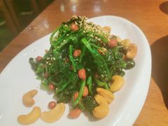 小叶菠菜拌双仁-黑鸡小馆(金源店)