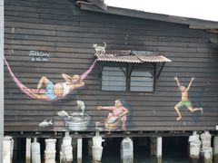 -槟城街头艺术街区