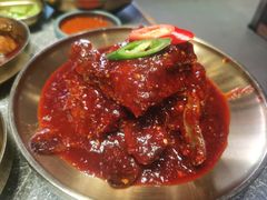-草家酱蟹炭火烤肉店(珲春南路二店)