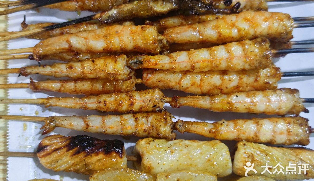 第1⃣️次吃这么干净、整齐的小黄鱼🐟烤串🔥🌶️