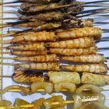 第1⃣️次吃这么干净、整齐的小黄鱼🐟烤串🔥🌶️