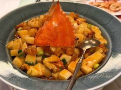 梭子蟹炒年糕-锦楼·臻选新杭帮(正大广场店)