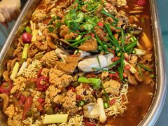 -牟记江湖重庆地标特色菜鱼蛋海鲜羊蝎子(巴南区黑金冠十多年好店)