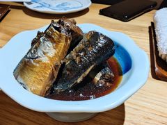梅子煮秋刀鱼-加奈日本料理