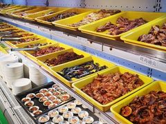 自助取餐区-爱客得牛排海鲜烤肉·火锅自助(春熙路黑金好店)