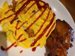 新奥尔良烤鸡腿排蛋包饭-新贝乐意大利餐厅(苏州中心店)