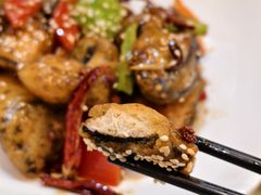 糍粑鱼块-长春观斋补堂素菜馆