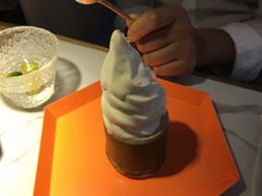 茉莉花冰淇淋-茶是一枝花泡茶店