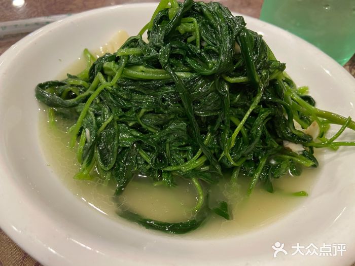 油渣炒空心菜梗