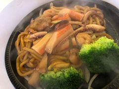 铁板海鲜乌冬-长隆海洋王国-海洋大街餐厅