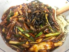 葱油鳝丝蛏子拌面-明呈黄鱼面馆(斜土路店)