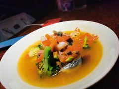 上油西兰花-绿茶餐厅(蓝色港湾店)