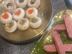 -草家酱蟹炭火烤肉店(珲春南路二店)