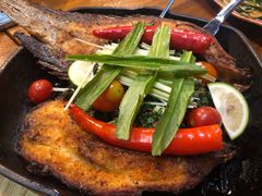 香茅草烤罗非鱼-云海肴·汽锅鸡·云南菜(天津国金汇店)