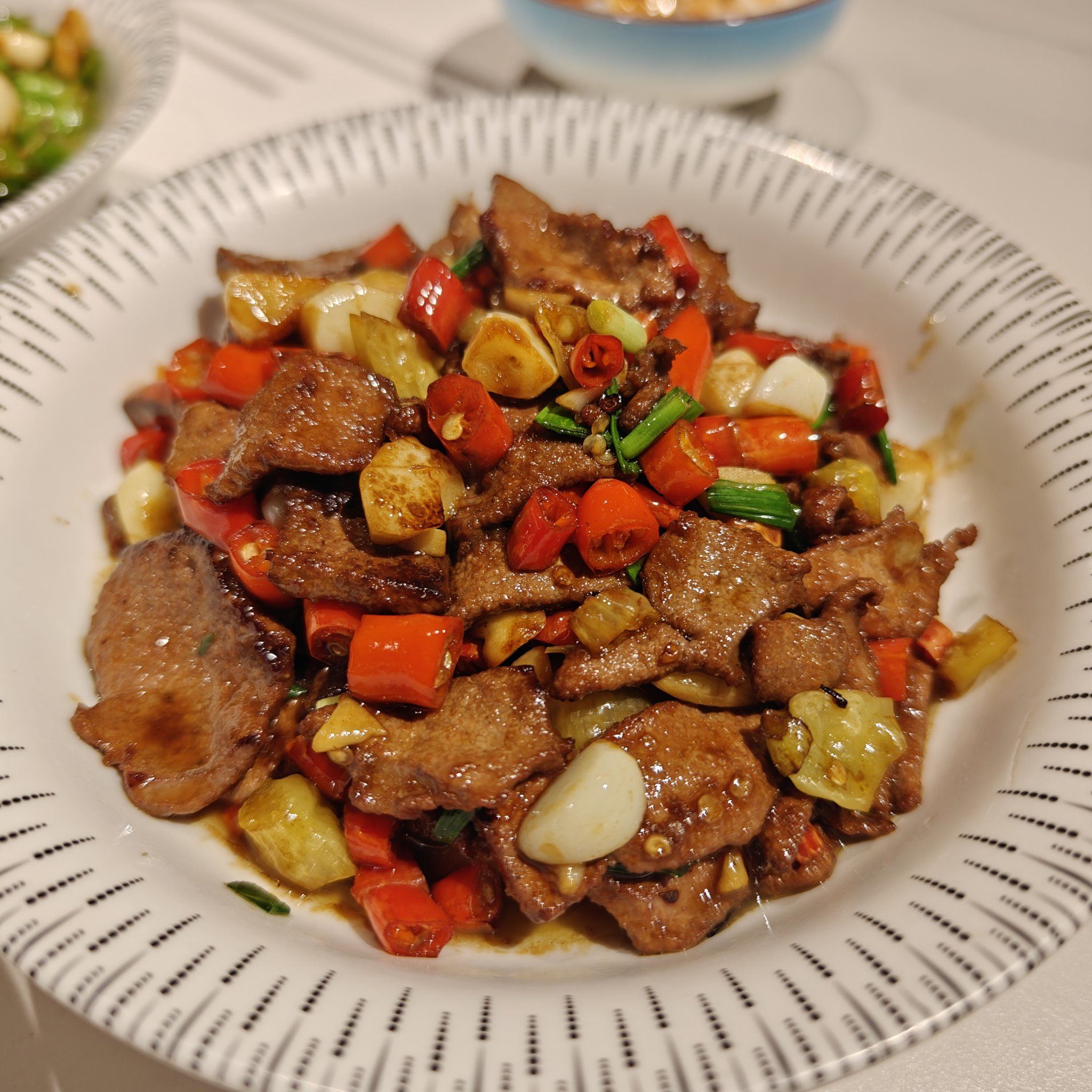 小炒肝尖太好吃啦