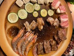 -老姐石板烧烤+铜炭火锅(总店)
