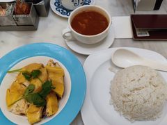 沙姜鸡套餐-翠华餐厅(香港国际机场店)