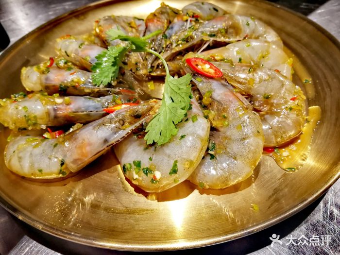 小核桃烤肉馆(长白店)生卤虾图片 - 第5张
