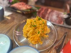 -明洞阿姨·韩式酱蟹烤肉·创意料理(三元桥店)