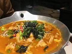 紫苏炭烧牛蛙-卯时·龙光雅宴·精致锡帮菜(惠山古镇店)