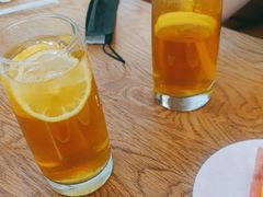 冻乌龙柠檬冰茶-花舍·新派粤菜·西餐·下午茶(亚运村·鸟巢店)