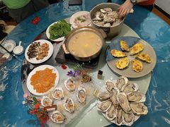 深海黄金蚝大个火锅-千岛蚝高压锅生蚝·人参火锅(白云万达店)