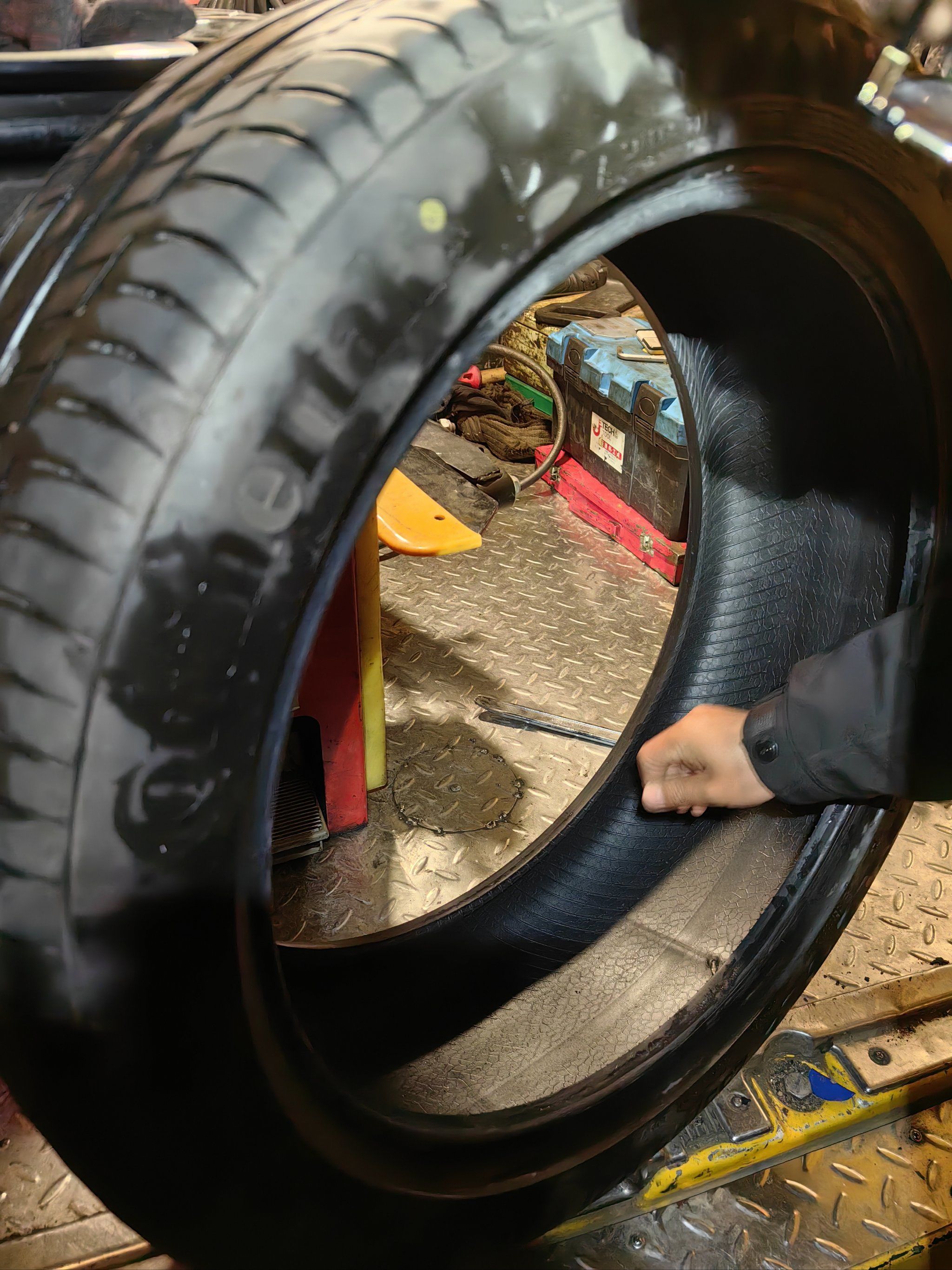 正确换轮胎的秘诀