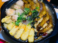 田螺鸭脚煲-老表记广西宵夜螺蛳鸭脚煲(西大店)