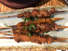 碳烤羊肉串-嘎嘎鸭脑壳江湖菜(五里店)