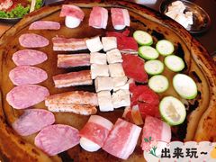 秘制牛肉-老姐石板烧烤+铜炭火锅(总店)